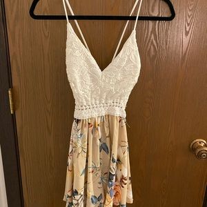 Windsor lace romper